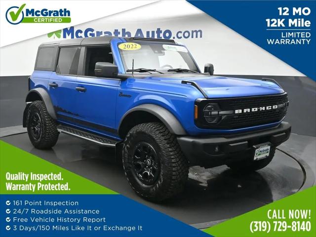 2022 Ford Bronco Wildtrak for sale in Hiawatha, IA