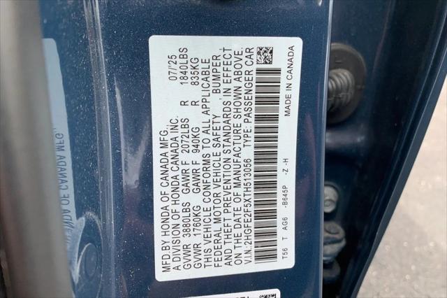 2026 Honda Civic Sport