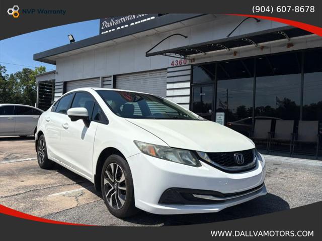 2015 Honda Civic EX for sale in Jacksonville, FL