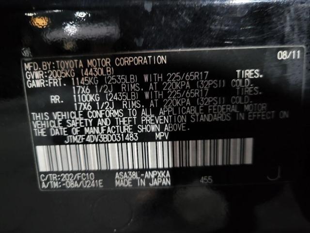 2011 Toyota RAV4 Base