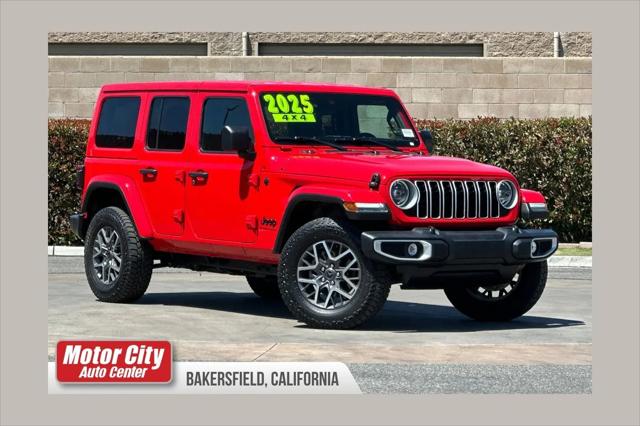 2025 Jeep Wrangler 4-Door Sahara 4x4 for sale in Bakersfield, CA