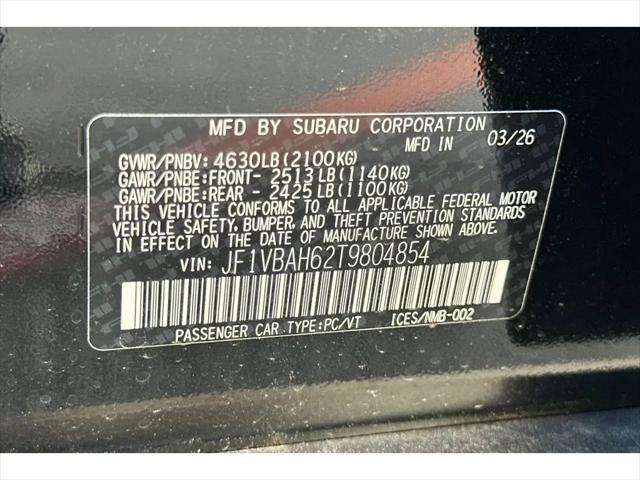 2026 Subaru WRX Premium