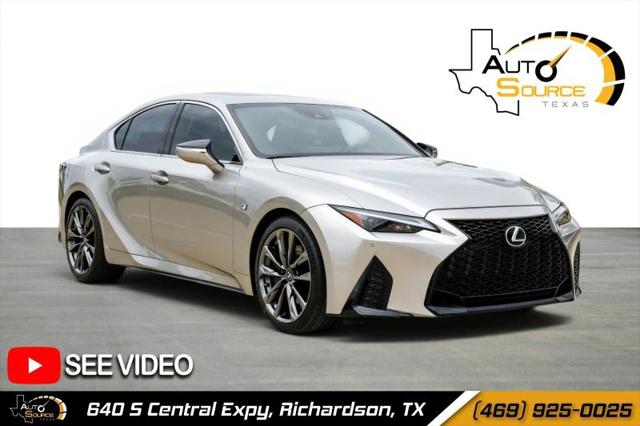 2022 Lexus IS 350 F SPORT for sale in Richardson, TX