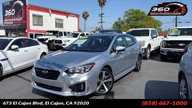 2018 Subaru Impreza 2.0i Sport for sale in El Cajon, CA