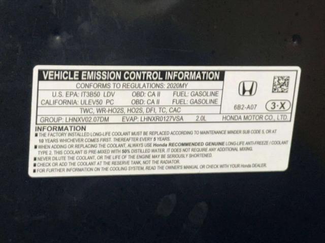2020 Honda Accord Sport 2.0T
