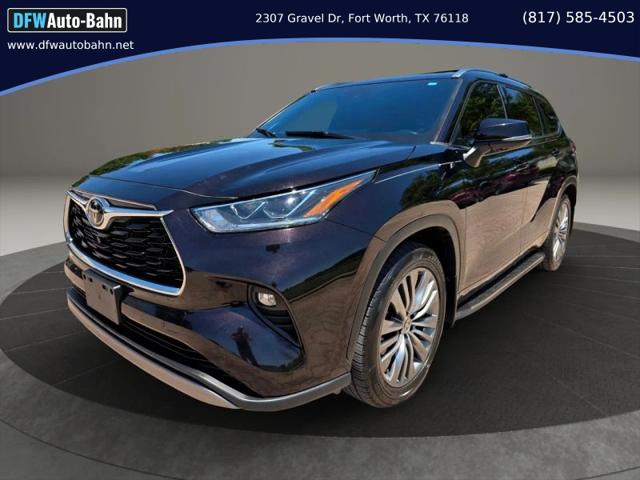 2022 Toyota Highlander Platinum for sale in Fort Worth, TX