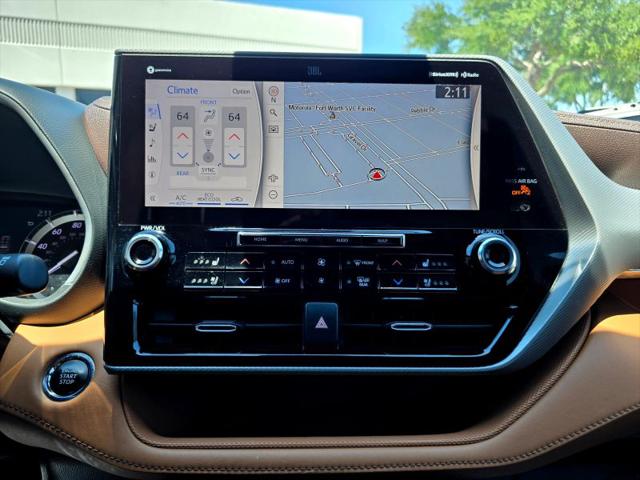 2022 Toyota Highlander Platinum