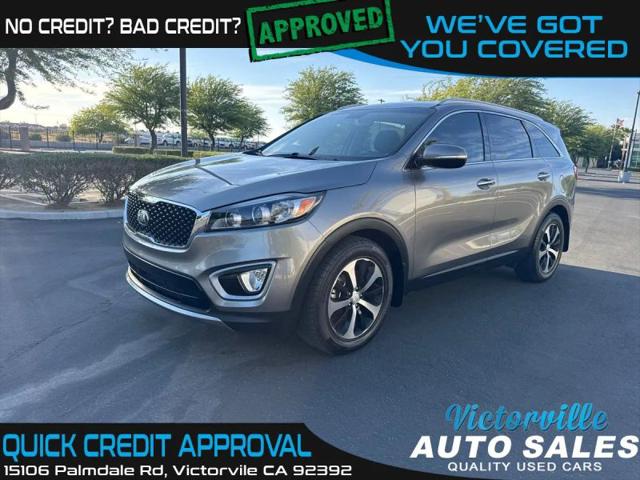 2016 Kia Sorento 3.3L EX for sale in Victorville, CA