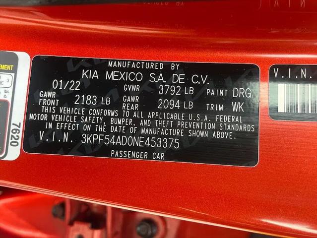 2022 Kia Forte GT-Line