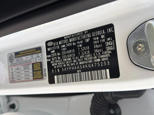 2019 Kia Sorento 3.3L EX