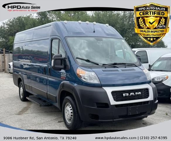 2019 Ram ProMaster Cargo Van High Roof 159" WB EXT for sale in San Antonio, TX
