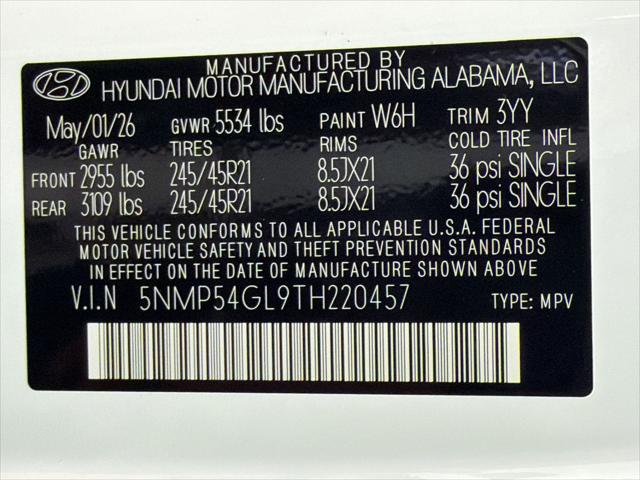 2026 Hyundai Santa Fe Calligraphy