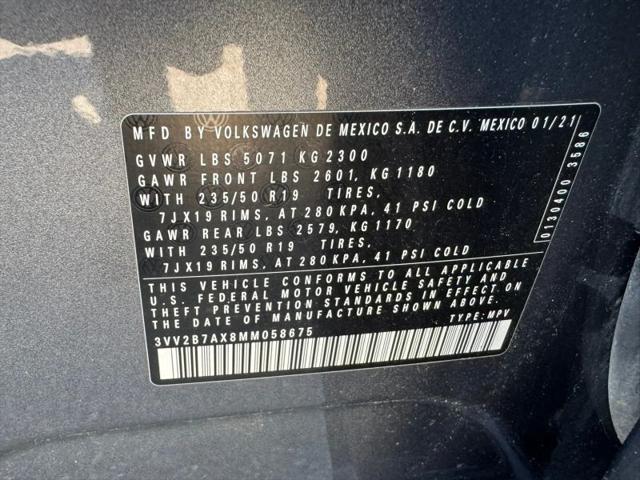 2021 Volkswagen Tiguan 2.0T SEL