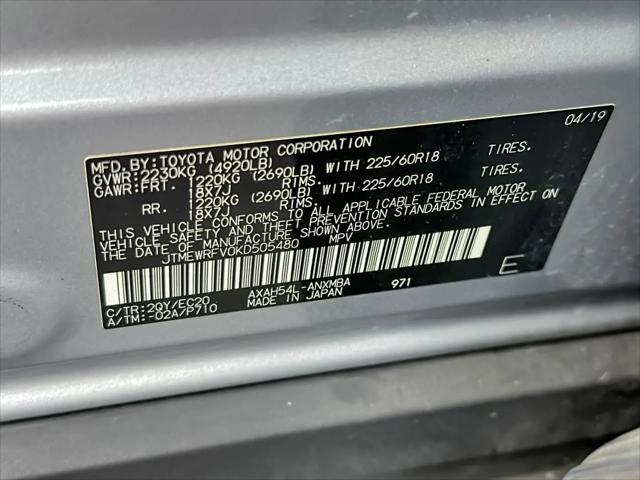 2019 Toyota RAV4 Hybrid XSE