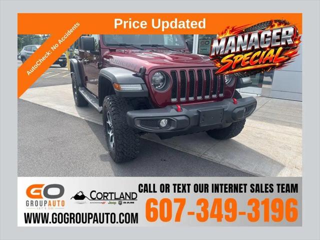 2022 Jeep Wrangler Unlimited Rubicon 4x4 for sale in Cortland, NY