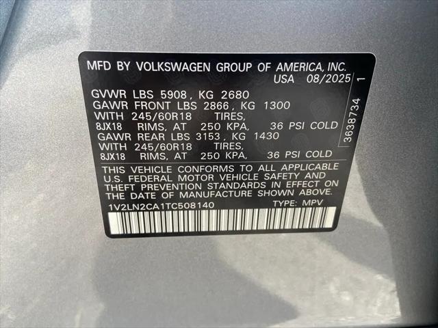 2026 Volkswagen Atlas SE
