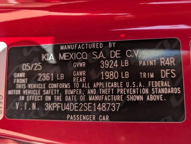 2025 Kia K4 EX