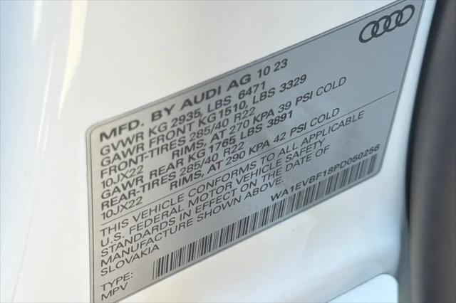 2023 Audi Q8 Premium Plus 55 TFSI quattro Tiptronic