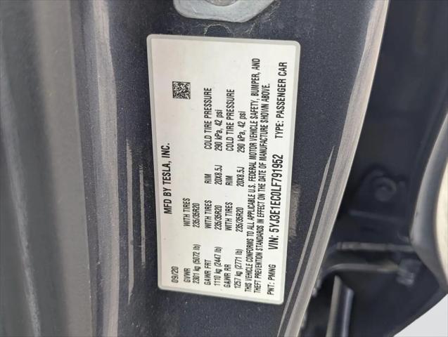 2020 Tesla Model 3 Performance Dual Motor All-Wheel Drive