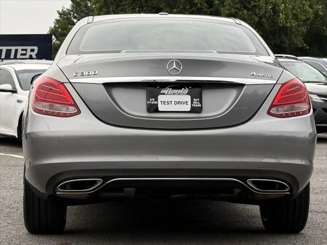 2015 Mercedes-Benz C-CLASS C 300 4MATIC