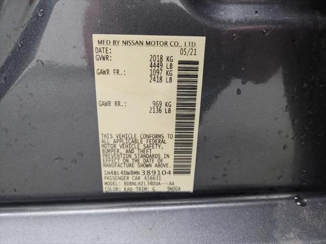 2021 Nissan Altima SV Intelligent AWD