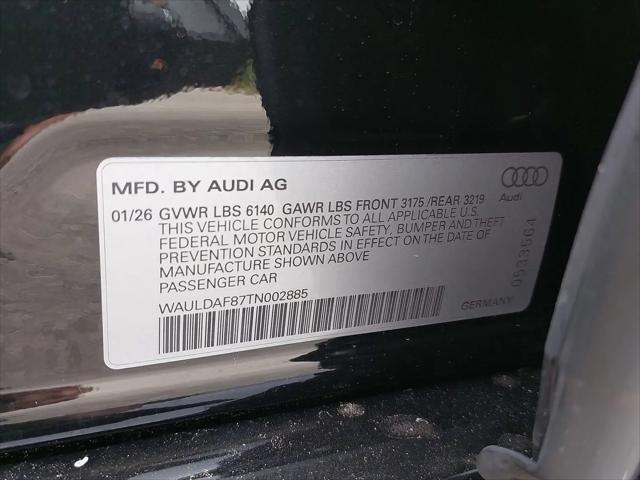 2026 Audi A8 55 TFSI quattro Tiptronic