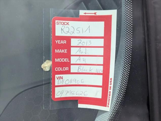 2013 Audi A4 2.0T Premium