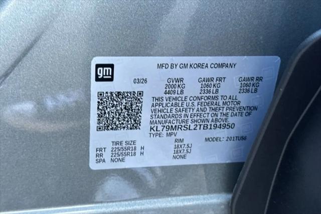 2026 Chevrolet TrailBlazer AWD LT