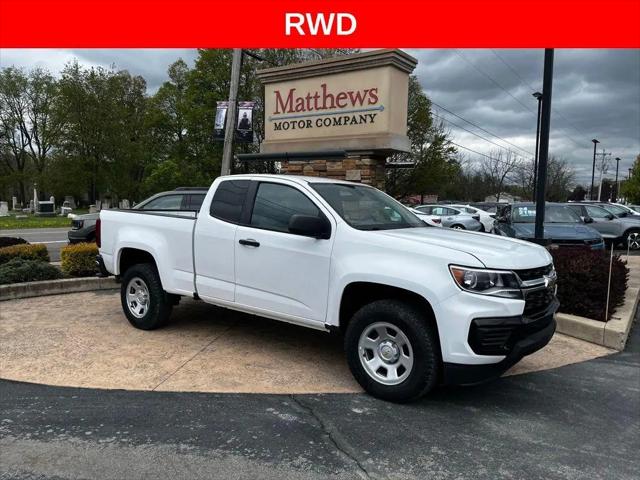 2022 Chevrolet Colorado 2WD Extended Cab Long Box WT for sale in Covington, PA