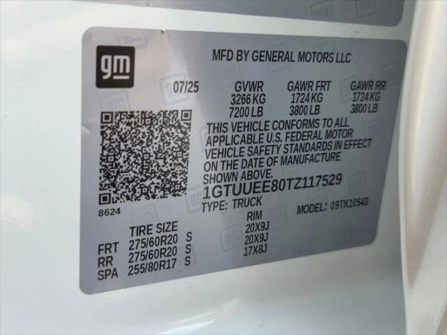 2026 GMC Sierra 1500 Crew Cab, Short Bed, AT4, 4WD