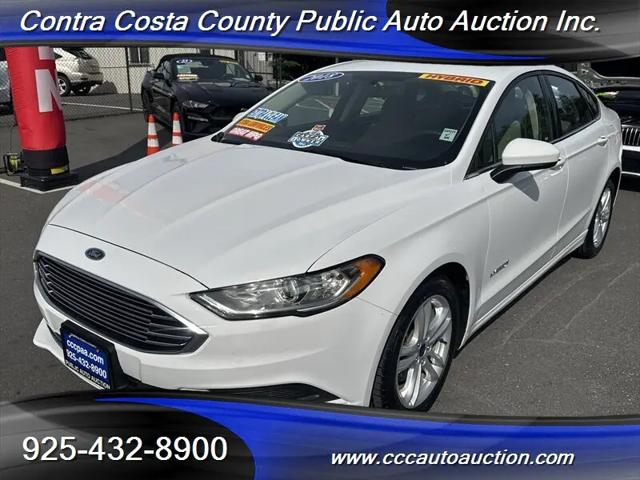 2018 Ford Fusion Hybrid S for sale in Pittsburg, CA
