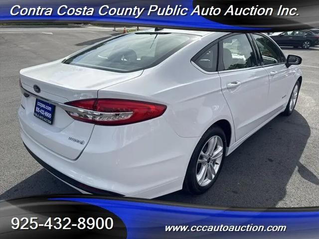 2018 Ford Fusion Hybrid S