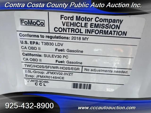 2018 Ford Fusion Hybrid S