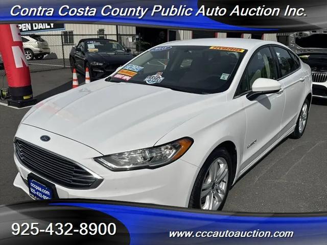 2018 Ford Fusion Hybrid S