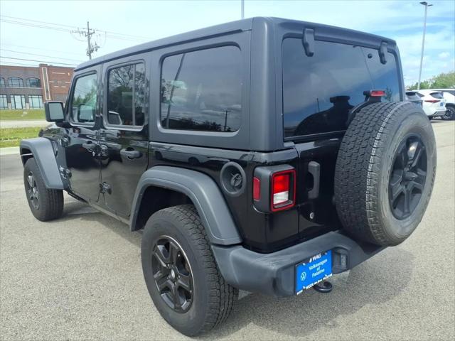 2018 Jeep Wrangler Unlimited Sport S 4x4