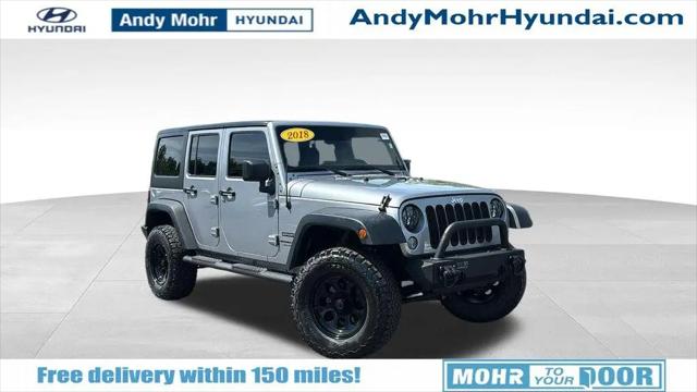 2018 Jeep Wrangler JK Unlimited Sport 4x4 for sale in Bloomington, IN