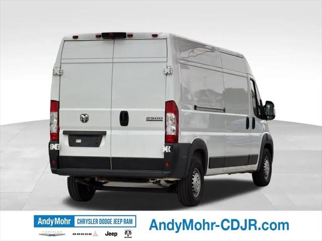 2025 Ram ProMaster 2500 Cargo Van Tradesman High Roof 159" WB w/Pass Seat
