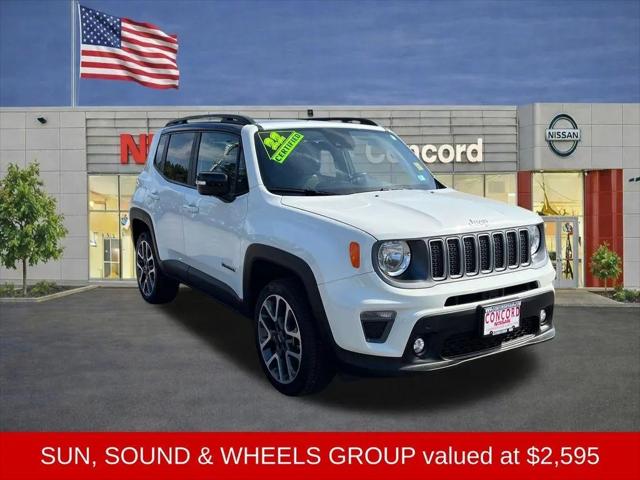 2022 Jeep Renegade Limited 4x4 for sale in Concord, NH