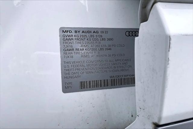 2023 Audi Q3 Premium 45 TFSI S line quattro Tiptronic