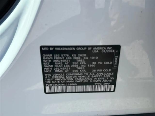 2024 Volkswagen Atlas Cross Sport 2.0T SEL Premium R-Line