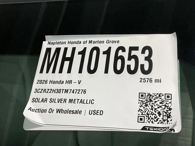 2026 Honda HR-V AWD LX
