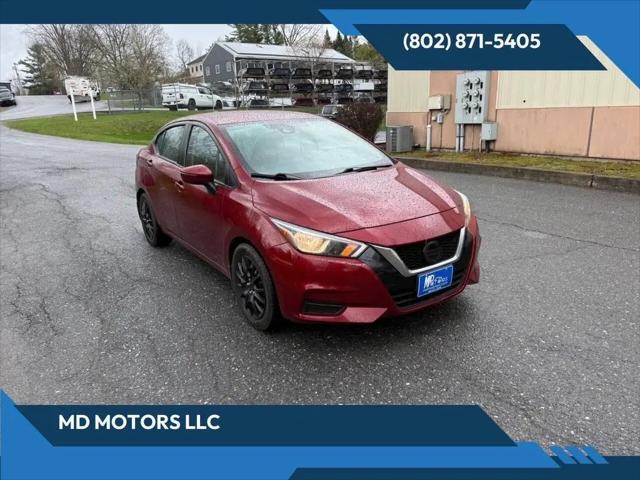 2021 Nissan Versa SV Xtronic CVT for sale in Williston, VT