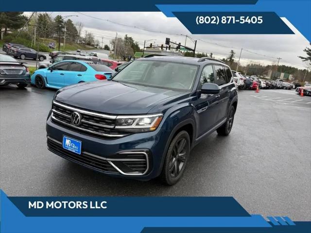 2021 Volkswagen Atlas 3.6L V6 SE w/Technology R-Line for sale in Williston, VT