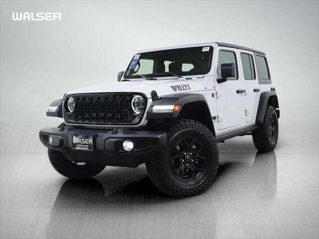 2024 Jeep Wrangler 4-Door Willys 4x4 for sale in Hopkins, MN