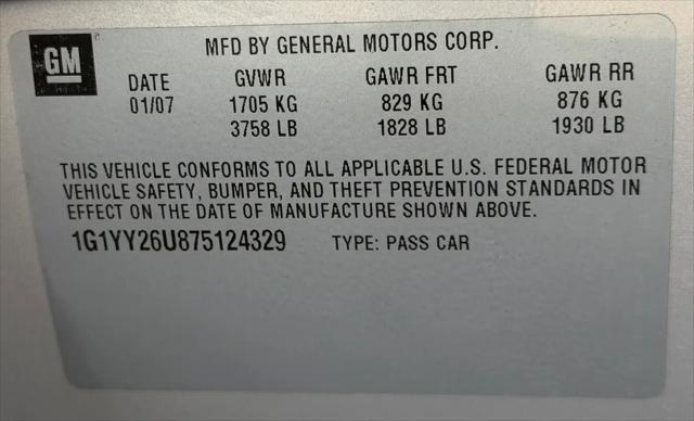 2007 Chevrolet Corvette Base