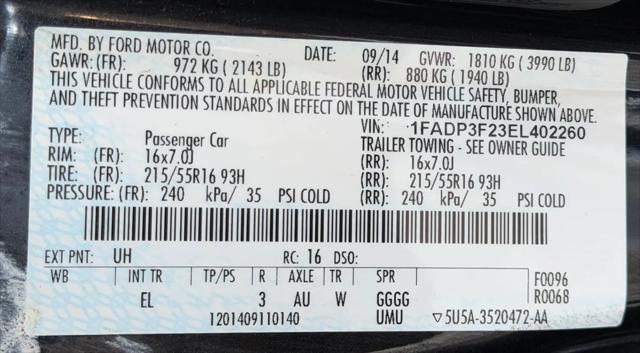 2014 Ford Focus SE