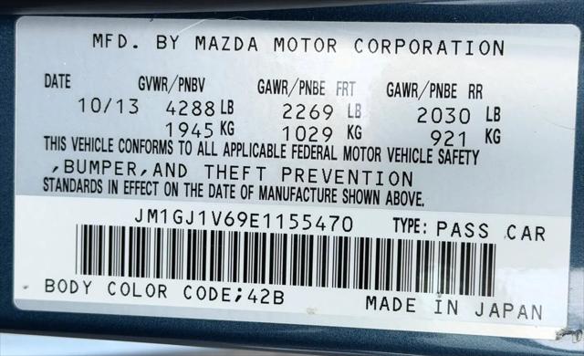 2014 Mazda Mazda6 i Touring
