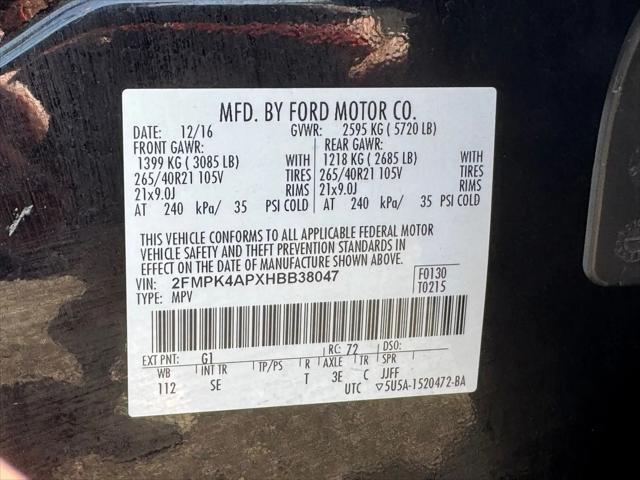 2017 Ford Edge Sport