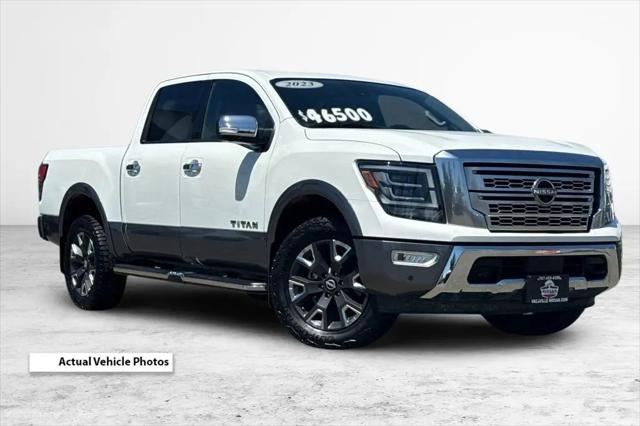 2023 Nissan Titan Crew Cab Platinum Reserve 4x4 for sale in Vacaville, CA