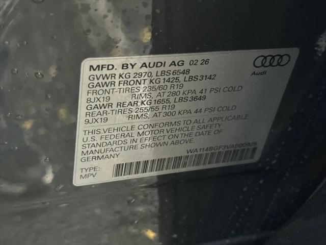 2027 Audi Q6 e-tron Premium